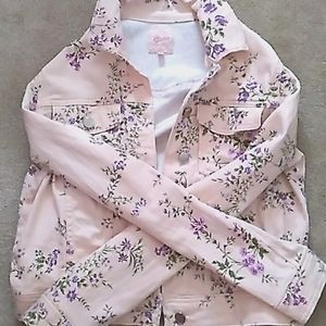 Small Floral Jacket Good Condition